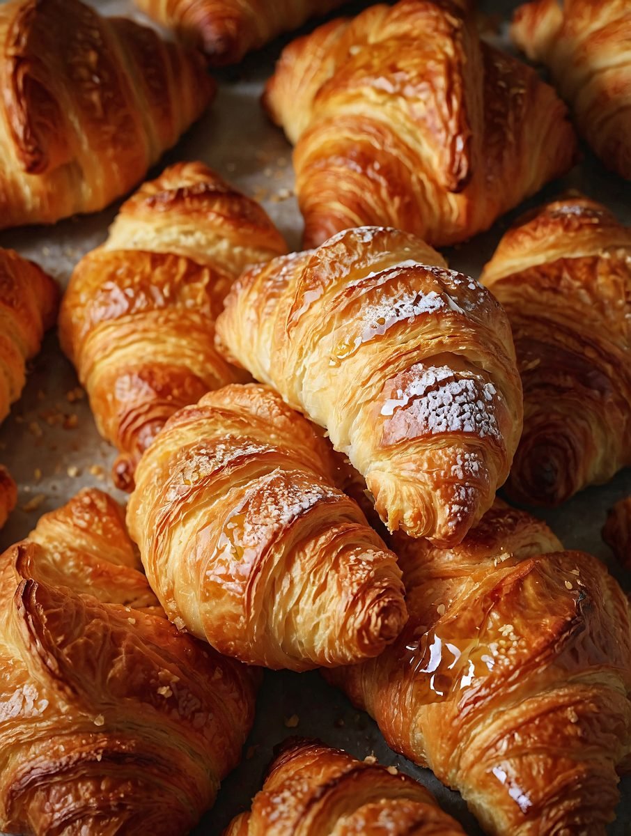 Croissants dorés