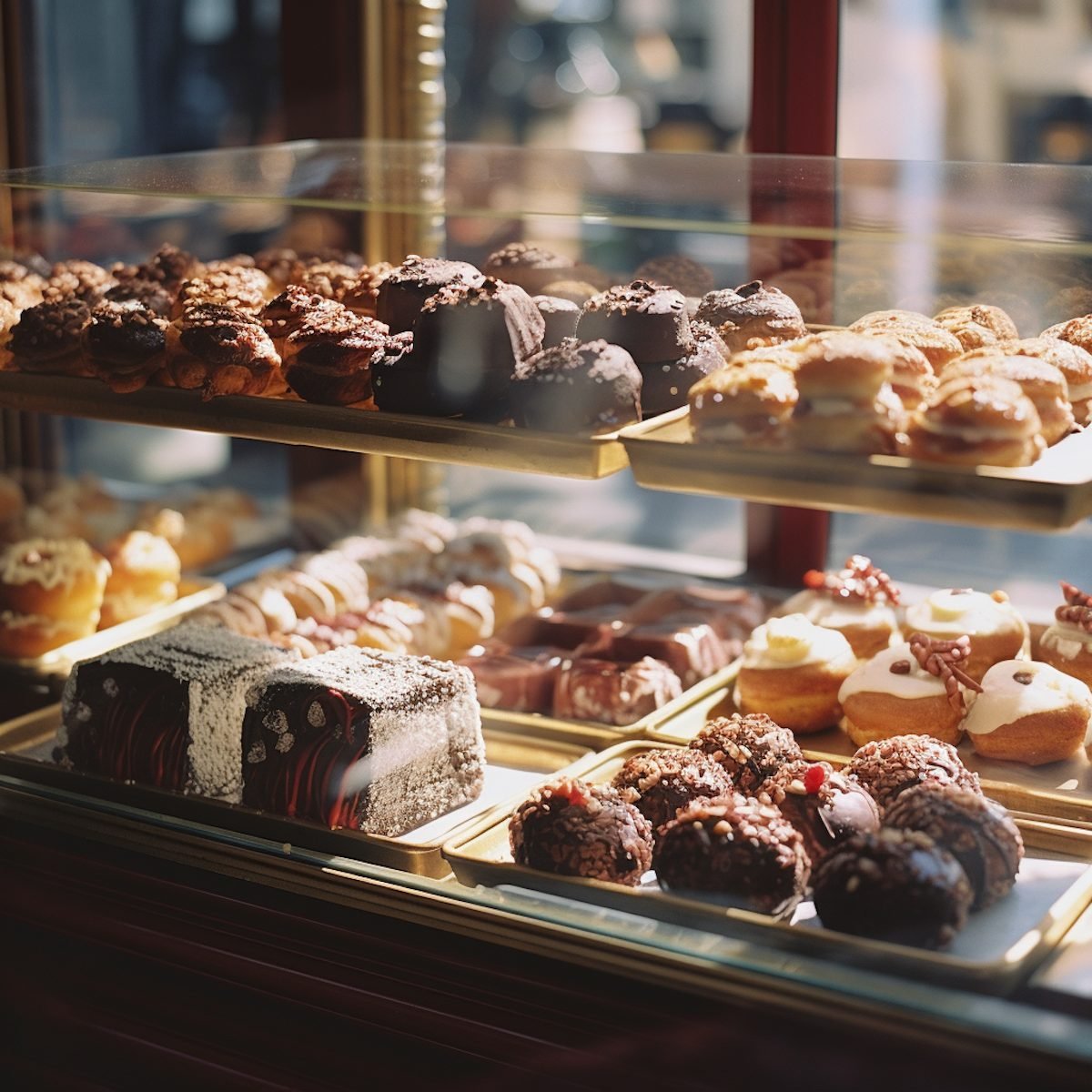Vitrine pâtisseries